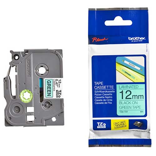 برچسب لیبل پرینتر برادر مدل TZe-731