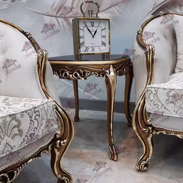 مبل لگنی 9نفره بسیار زیبا وجذاب.از چوب راش گرجستان وگردو.انتخاب رنگ وپارچه به اختیار مشتری با کیفیت عالی  وقیمت تولیدی