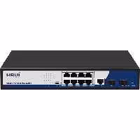 سوئیچ شبکه 8 پورت HRUI مدل HR-AFGM-82NS