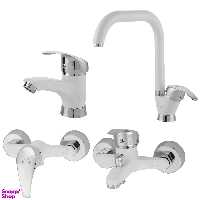 ست شیرآلات فاخته مدل ماهان کد SK مجموعه 4 عددی