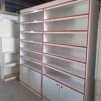 قفسه با طرح و سایز های مختلف، سایز استاندارد و غیر استاندارد باب میل مشتریای گلمون