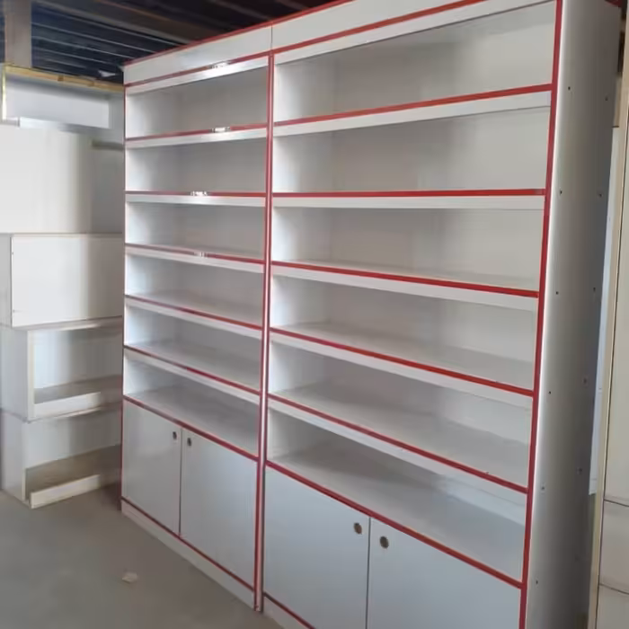 قفسه با طرح و سایز های مختلف، سایز استاندارد و غیر استاندارد باب میل مشتریای گلمون