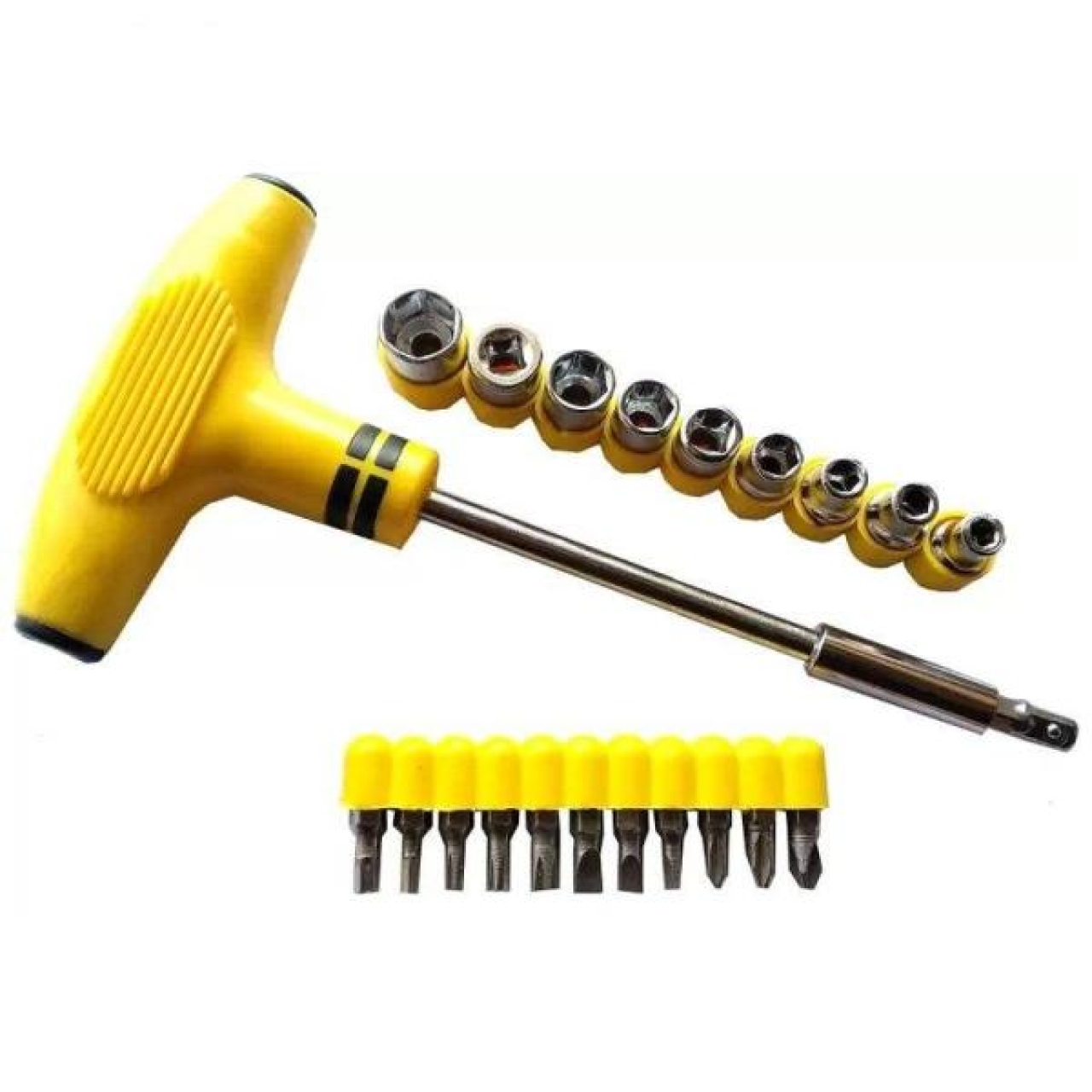 سری بکس و پیچ گوشتی استار مجموعه 24 عددی مدل 33005
