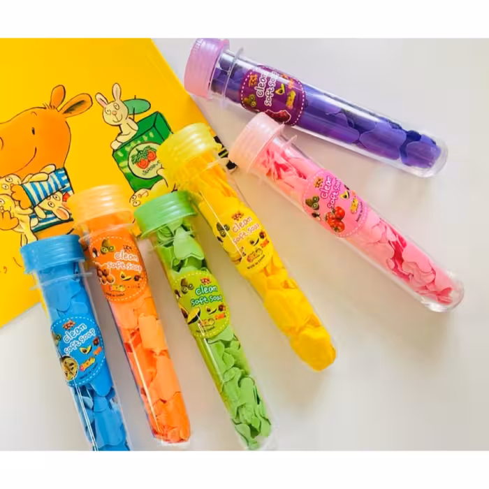 صابون کاغذی لوله ای بصرفه و دانش اموزی راشل گالری