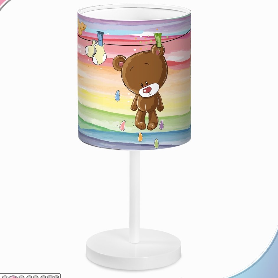 آباژور اتاق کودک طرح بند رخت کد 3332