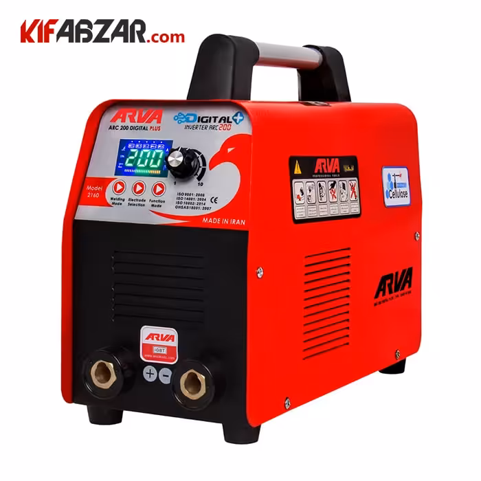 اینورتر جوشکاری 200 آمپر سلولوزی آروا مدل 2160