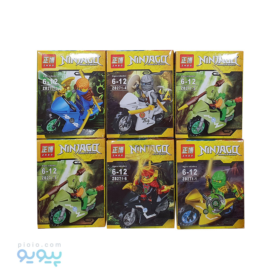 پک 6 عددی لگو مدل NinjaGo