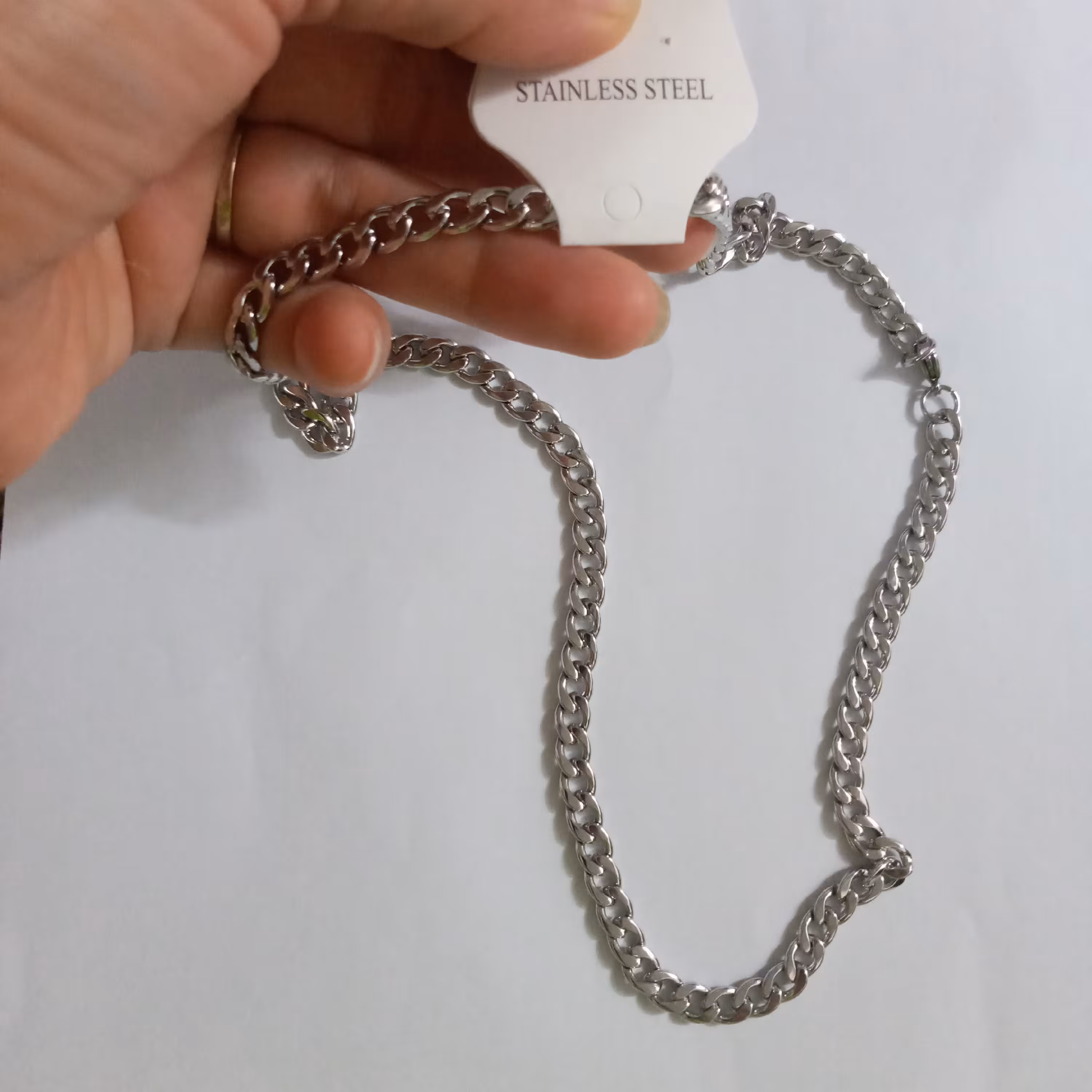 زنجیر استیل  مردانه 
