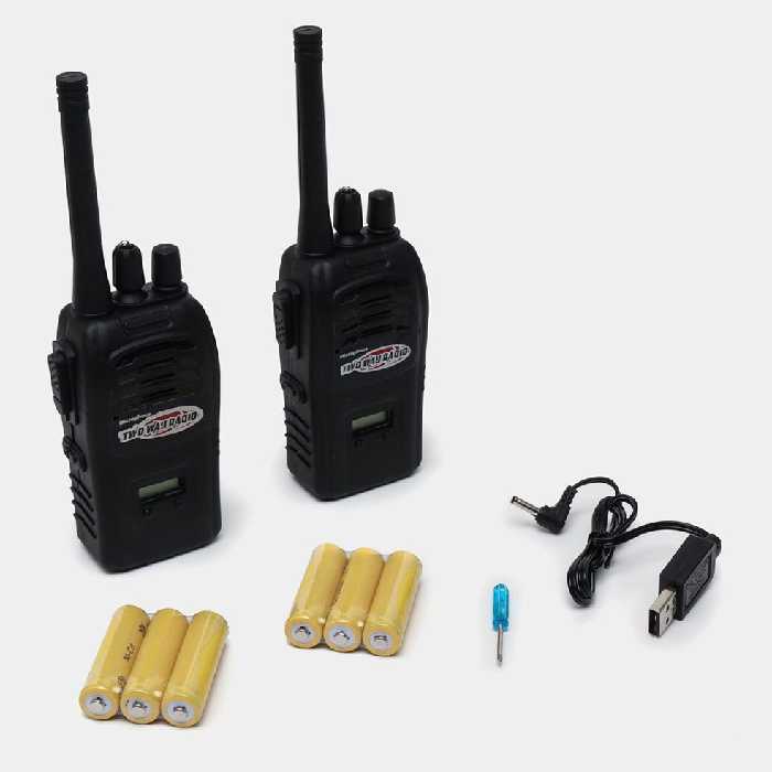 بی سیم واکی تاکی شارژی(300متر)کدJQ22O-0211A