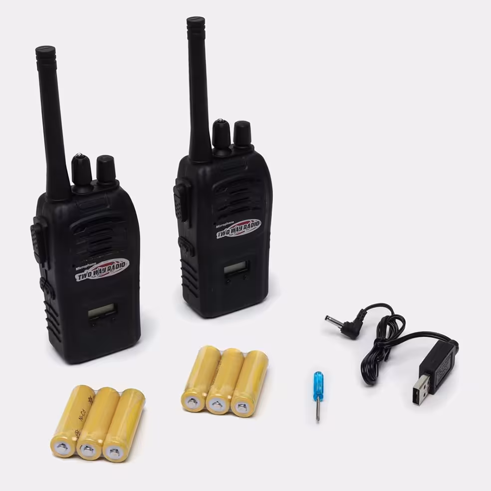 بی سیم واکی تاکی شارژی(300متر)کدJQ22O-0211A