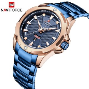 ساعتمچی مردانه ناویفورس اورجینال ابی رنگ Naviforce