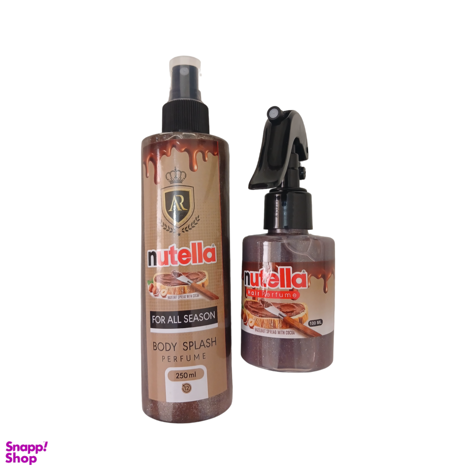 بادی اسپلش مدل نوتلا به همراه عطر مو حجم 250 میلی لیتر