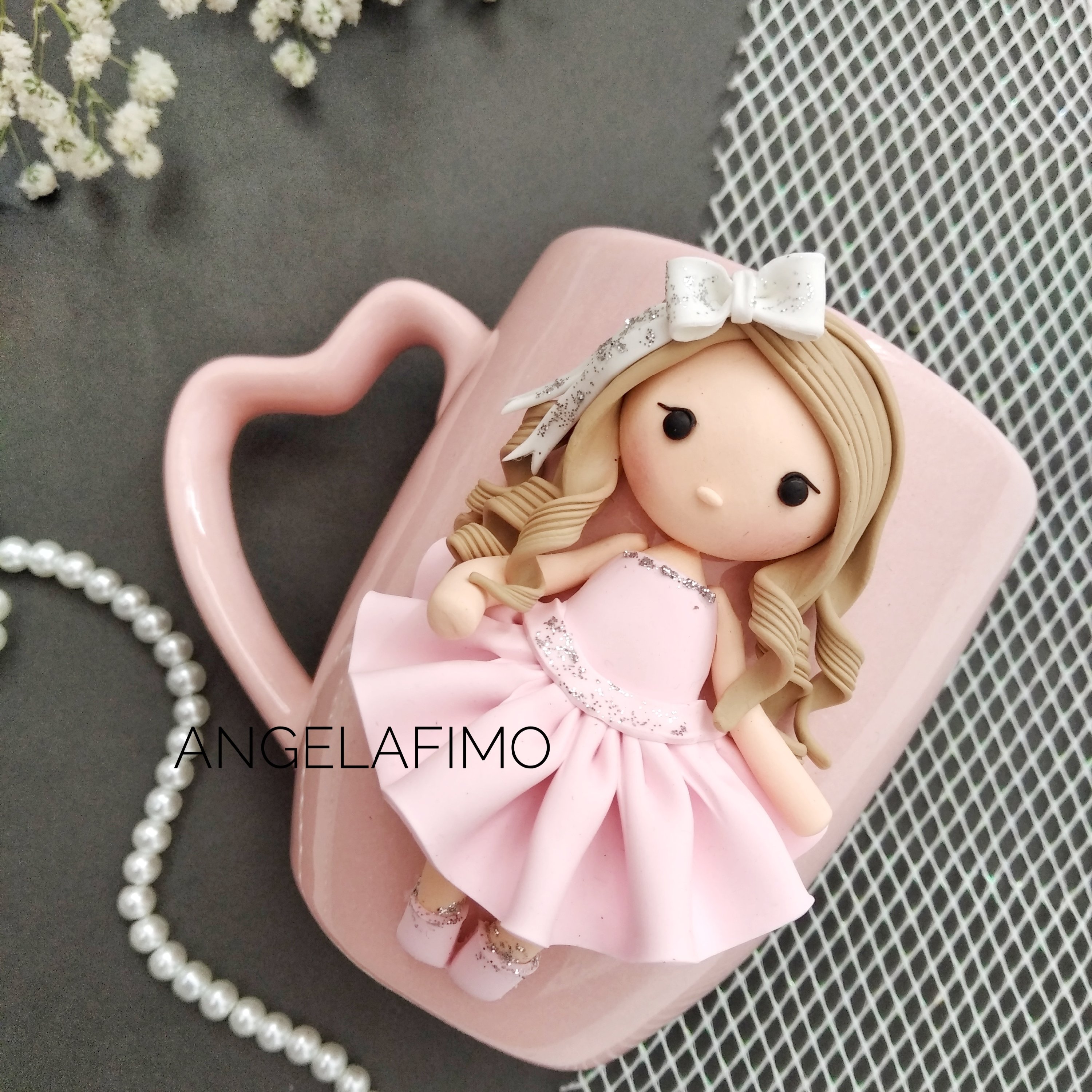 ماگ عروسکی طرح کیوتی