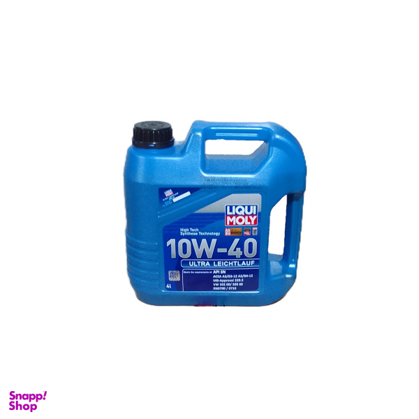 روغن موتور خودرو لیکومولی SN10W40 مدل Ultra Leichtlauf حجم 4 لیتر