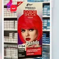 شامپو رنگ ویکو مدل color shock شماره 7.54 رنگ صورتی نارنجی