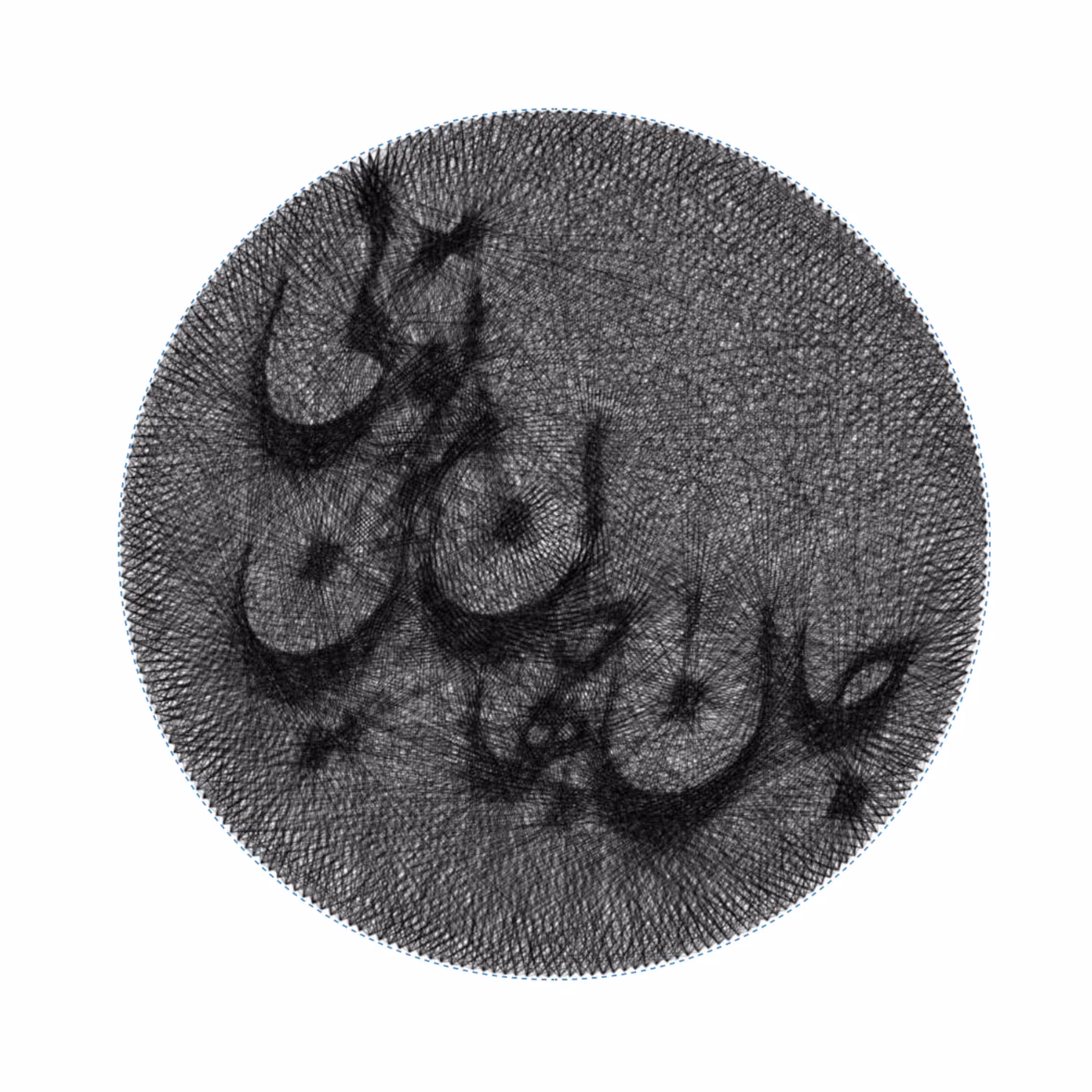 تابلو میخ و نخ  جان و جهان من تویی