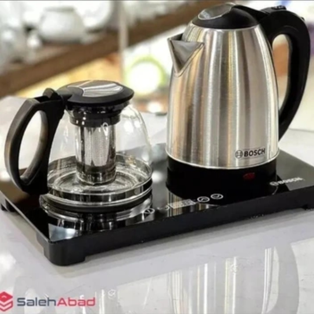 چای ساز بوش کنارهمی مدل 130 (انواع چایساز برقی سیلورکرست دسینی مایر تفال