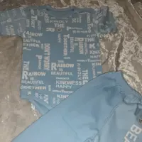ست بلوز شلوار وارداتی مناسب دختر و پسر مناسب 6تا 10ماه سایز 3