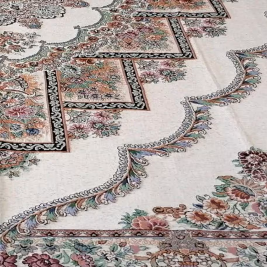 روفرشی مخمل زرک دار