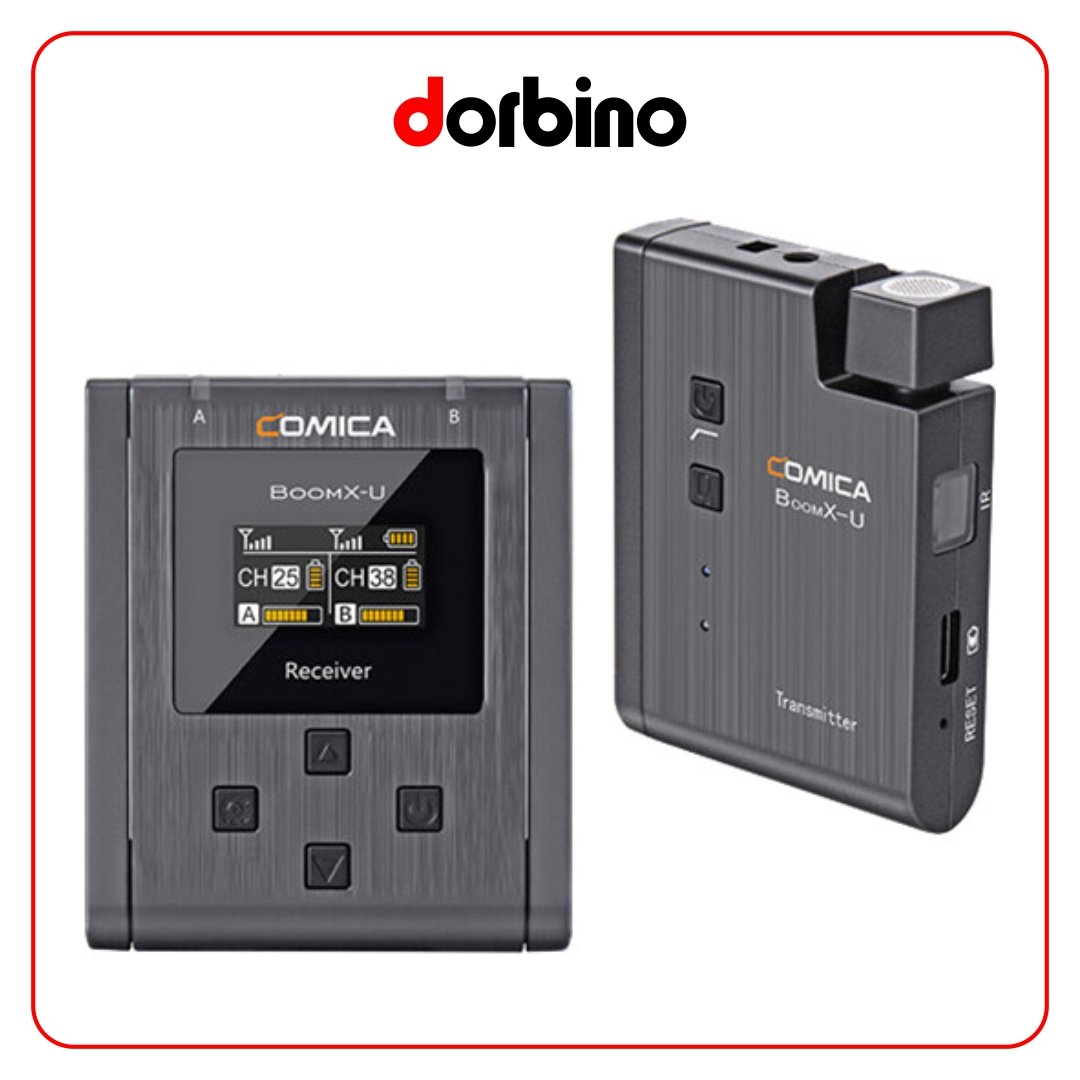 ست میکروفون بی سیم کامیکا BoomX-U U1 - فروشگاه دوربین دوربینو