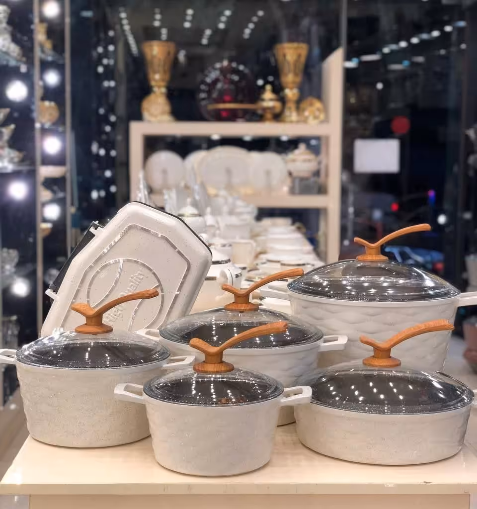 سرویس قابلمه گرانیتی 12 پارچه river