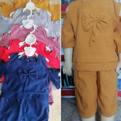 تاپ شلوارک پاپیونی جنس ابرو بادی
