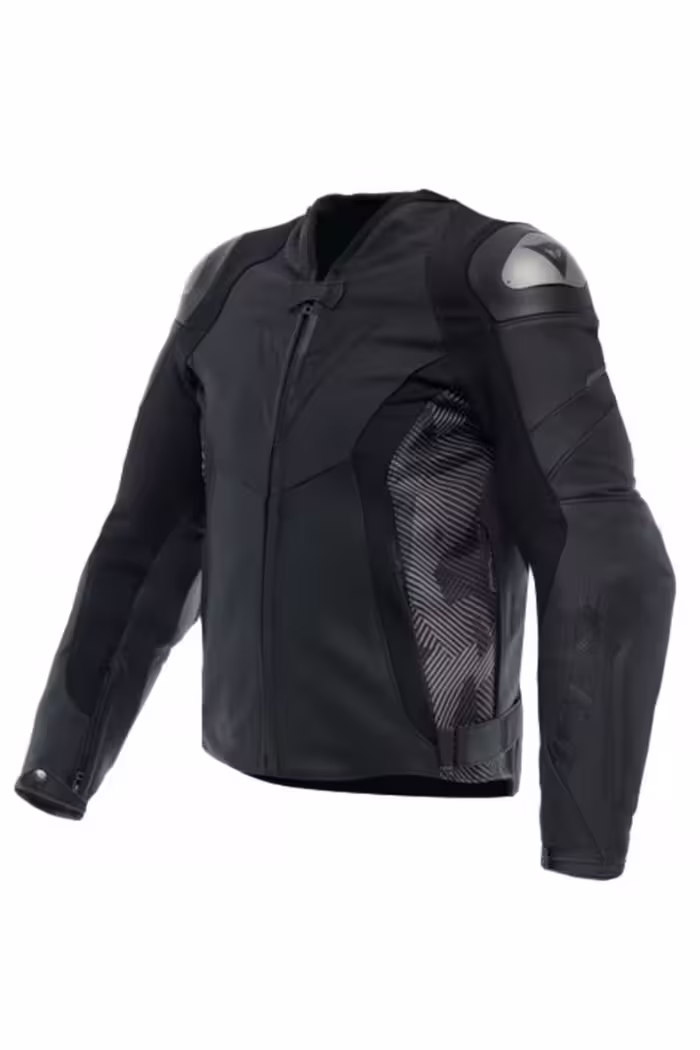 کاپشن موتورسوار مشکی مردانه و زنانه موتور آنتراسیت سیاه کت چرمی یورو 5 داینس Dainese