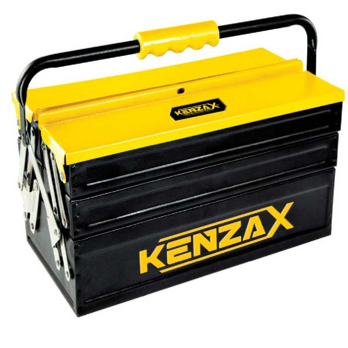 جعبه ابزار چهل سانت سه طبقه ورق ضخیم کنزاکس 