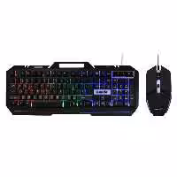 کیبورد و موس گیمینگ Banda KM-77 RGB 