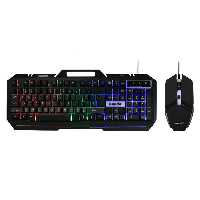 کیبورد و موس گیمینگ Banda KM-77 RGB 