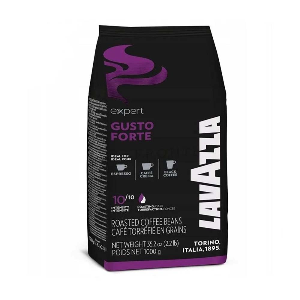 دانه قهوه 1 کیلوگرمی لاوازا Gusto Forte
