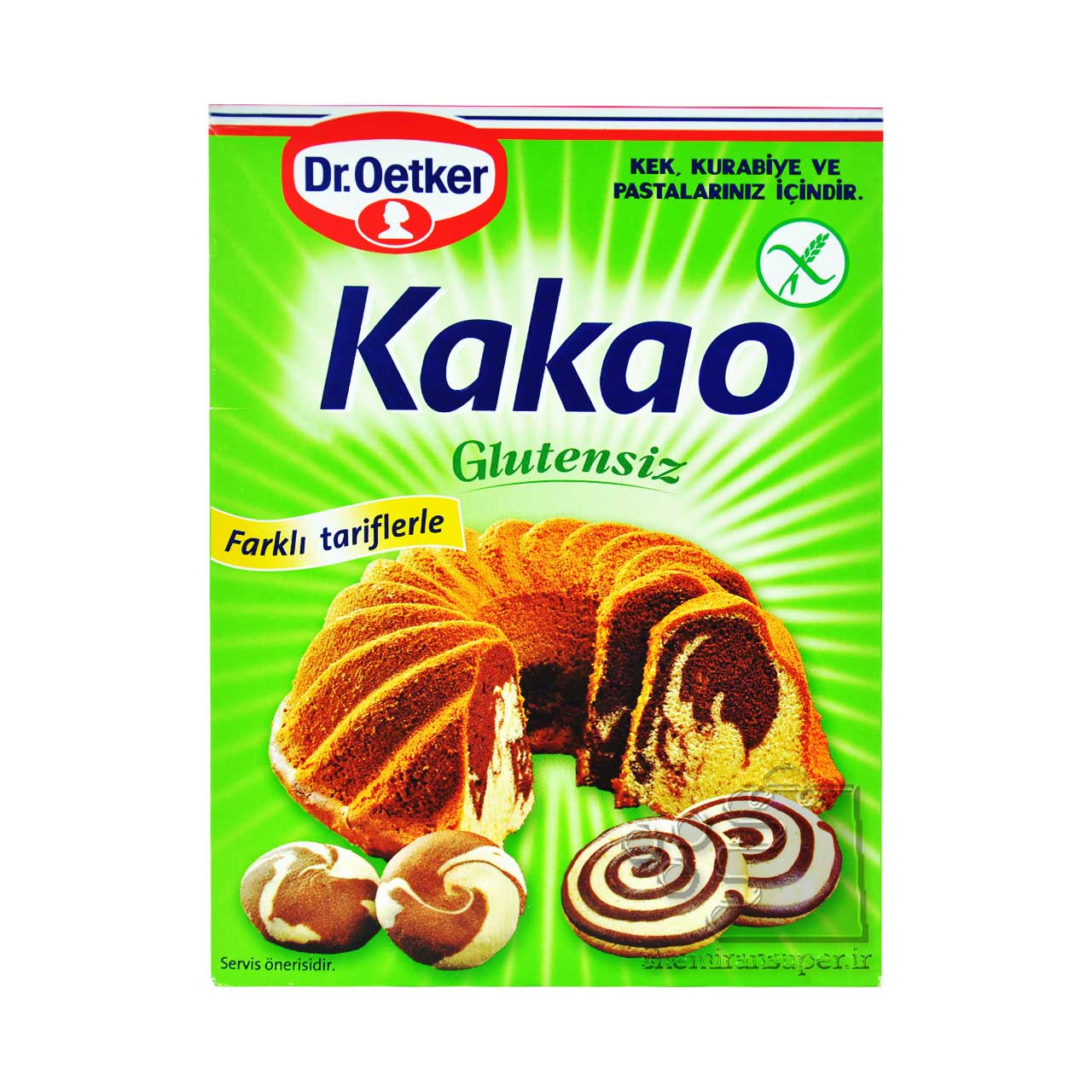 پودر کاکائو ( بدون گلوتن ) 70 گرم دکتر اوتکر - droetker