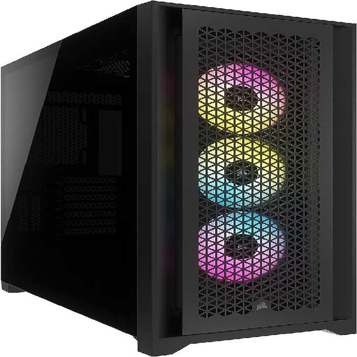 مشخصات، قیمت و خرید کیس کامپیوتر Corsair مدل iCUE 5000D RGB Airflow black