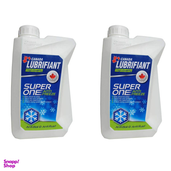 ضد یخ خودرو لوبریفنت کانادا مدل Super ONE حجم 1 لیتر بسته 2 عددی