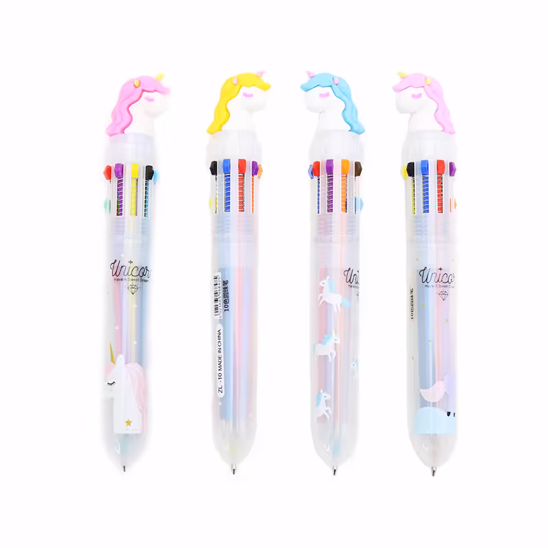 خودکار 10 رنگ یونیکرن اسب تک شاخ