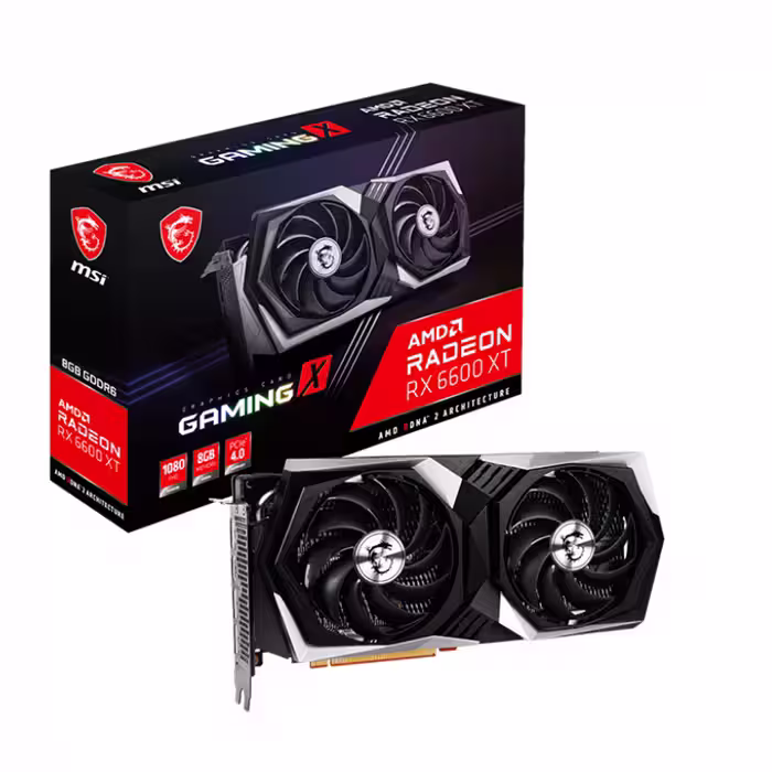 کارت گرافیک ام اس آی Radeon RX 6600 XT GAMING 8G