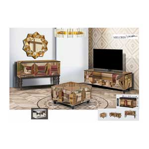 ست جلومبلی و میز تلویزیون ملورین