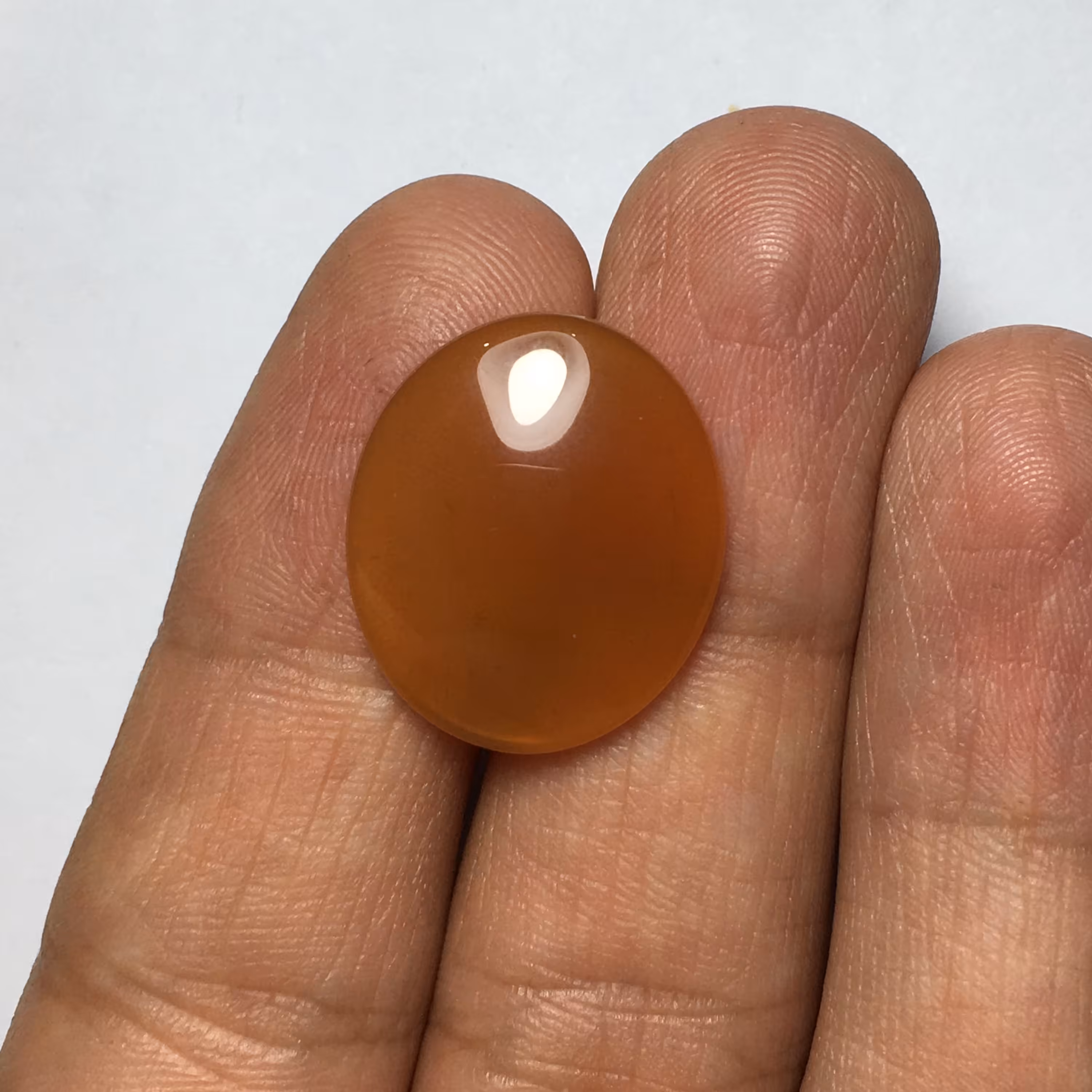 نگین عقیق پاک پرتقالی خراسان