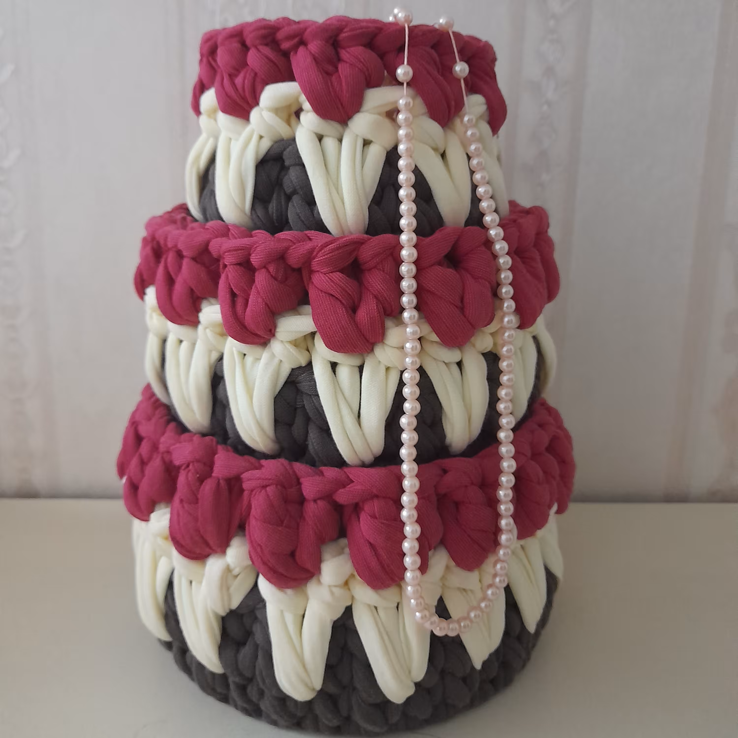 باکس تریکو طرح گل لاله