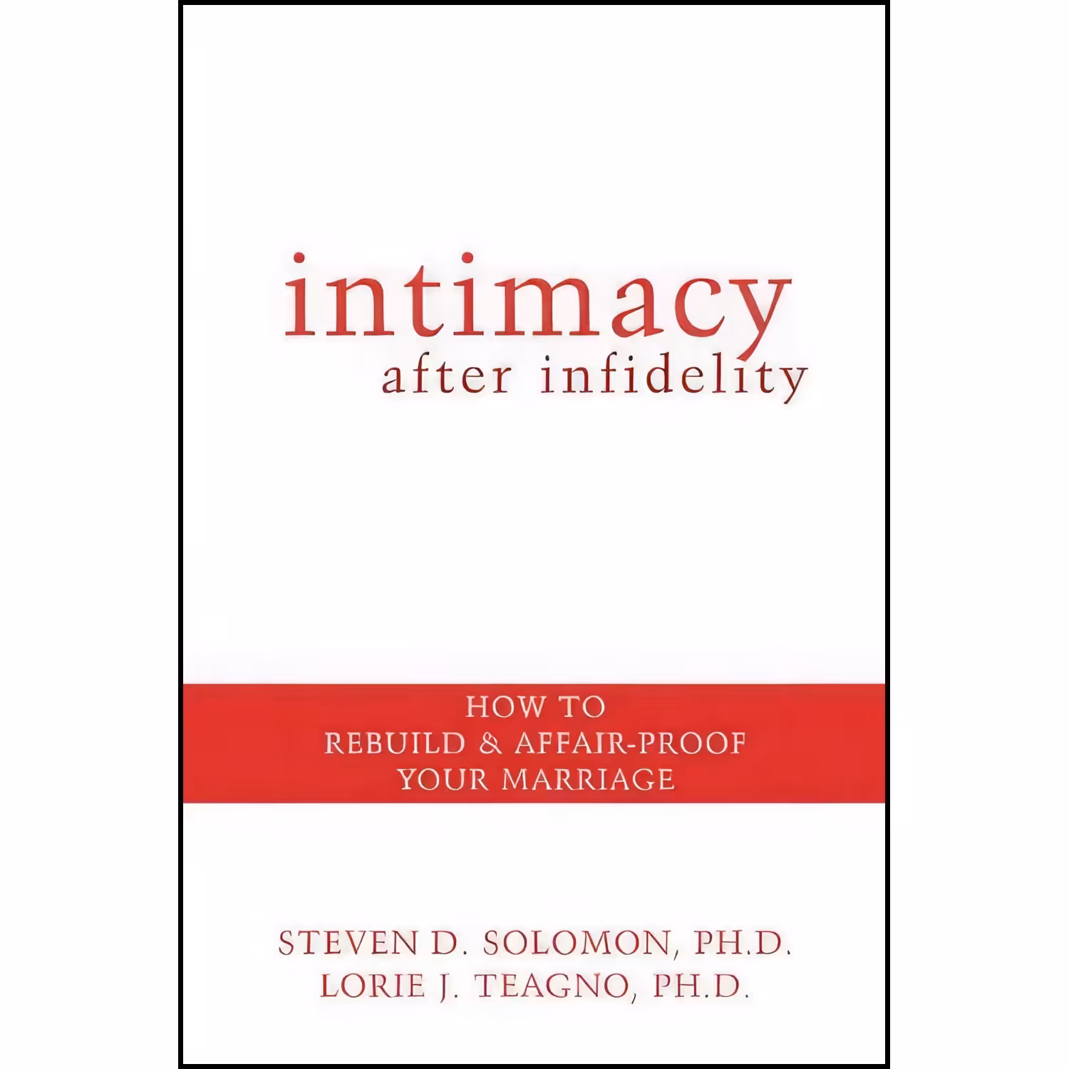کتاب زبان اصلی Intimacy After Infidelity