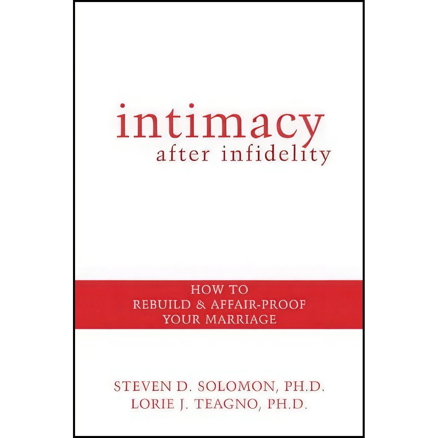 کتاب زبان اصلی Intimacy After Infidelity