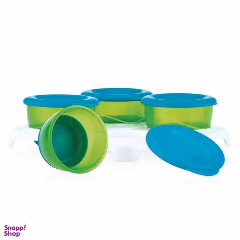 پیمانه ی غذای کودک نوبی (Nuby) مدل ID5439 بسته 4 عددی