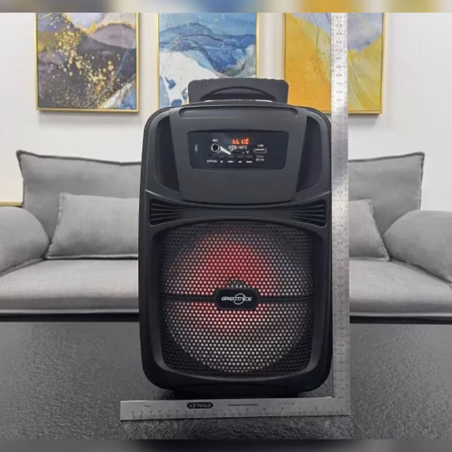 اسپیکر بلوتوثی پرتابل GTS1672(ارسال رایگان )با هدیه ویژه