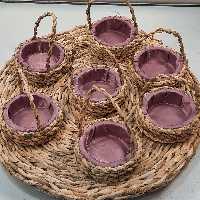 هفت سین حصیری با سینی