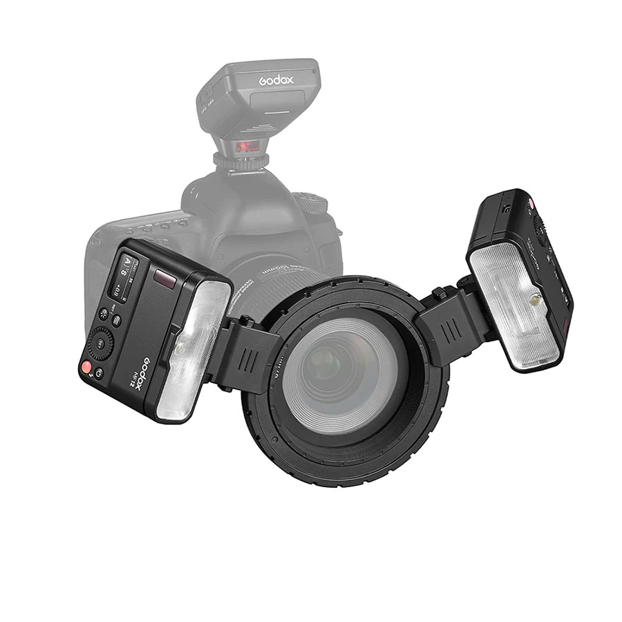 کیت دوتایی فلاش ماکرو گودکس مدل Godox MF12