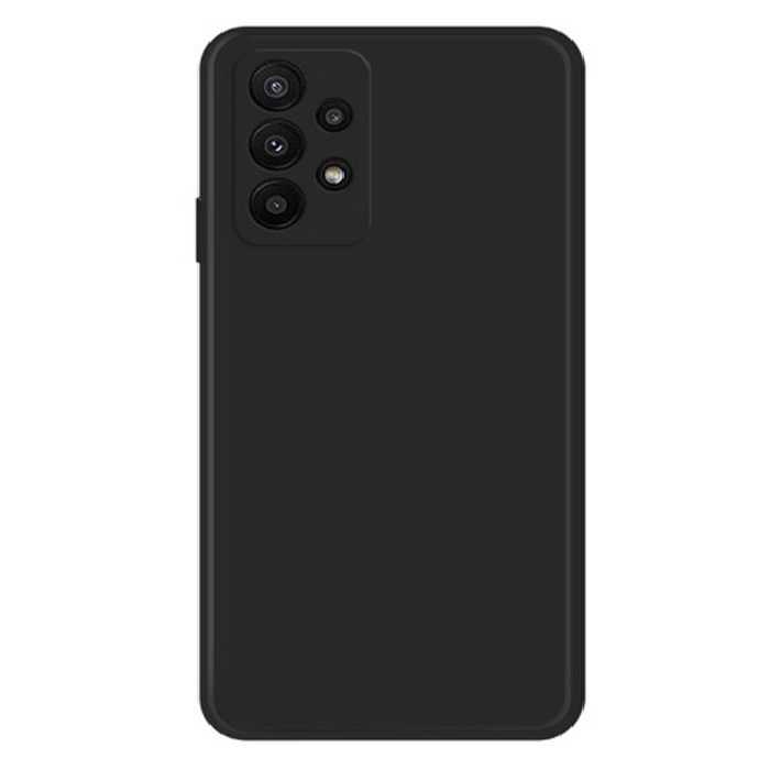 قاب محافظ سیلیکونی برای گوشی سامسونگ گلکسی A33 (مشکی)