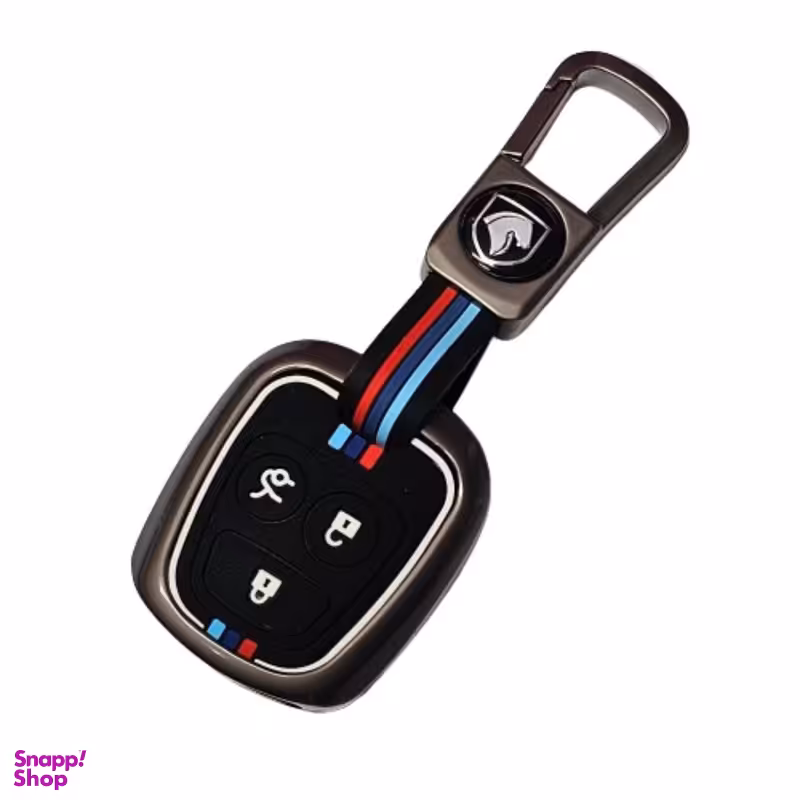 قاب ریموت و جاسوئیچی فلزی خودرو چیکال مدل P-626 مناسب برای سمند