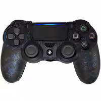 کاور کنترلر DualShock 4 – طرح God of War Blue