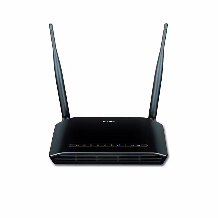 مودم روتر ADSL2 Plus بی‌ سیم N300 دی لینک مدل DSL-2740U