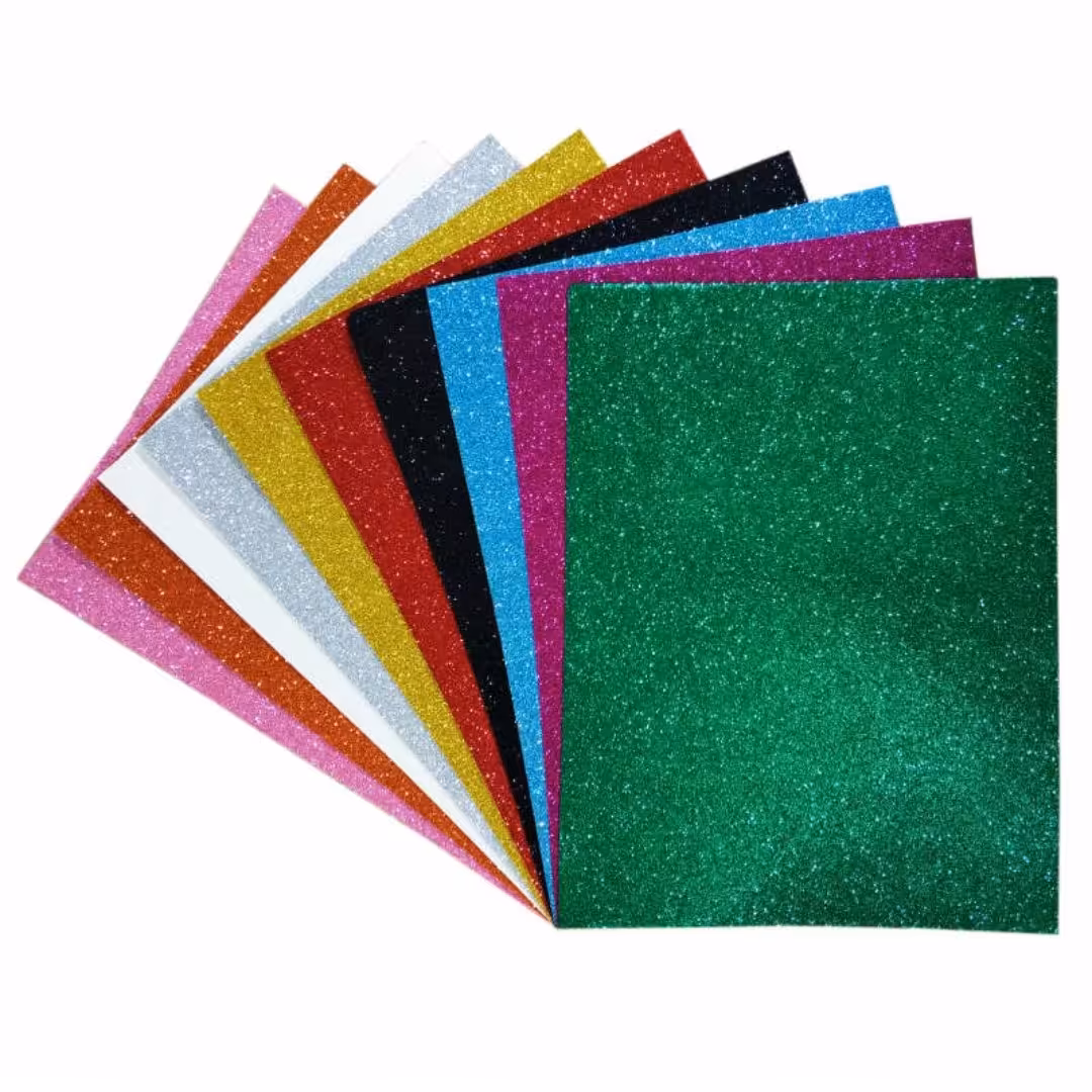 فوم اکلیلی چند رنگ سایز A4 بسته 10عددی